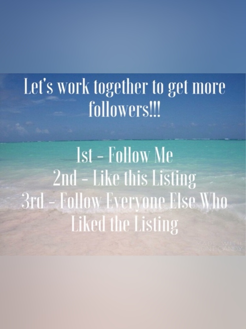 Follow Me & Share Game!